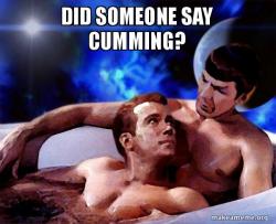 Spock and Kirk