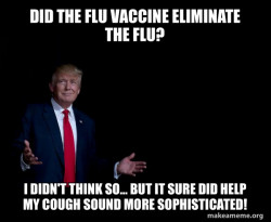 Anti-vaccination meme. AGAINST vaccinations.