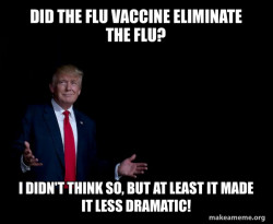 Anti-vax meme against corona virus vaccine