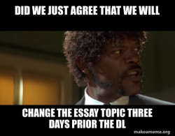 Samuel L Jackson from Pulp Fiction