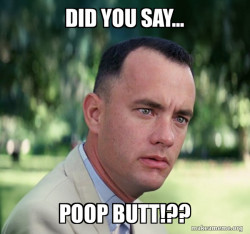 Forrest Gump just like that