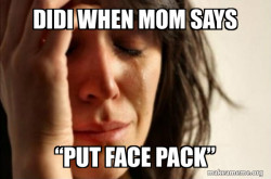 Face pack 
