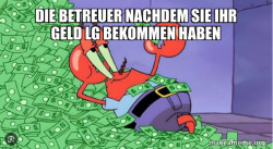 Mr Krabs Money