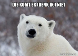 Popular Opinion Polar Bear