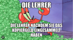 Mr Krabs Money