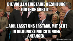 And then we told them