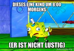 Mocking SpongeBob