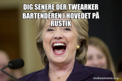 Hillary Clinton Laughs