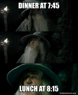 Confused Gandalf