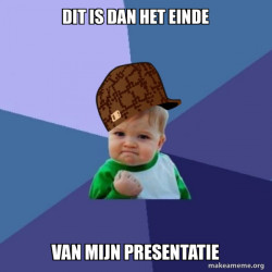 Scumbag Success Kid