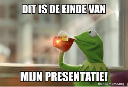 Kermit Drinking Tea