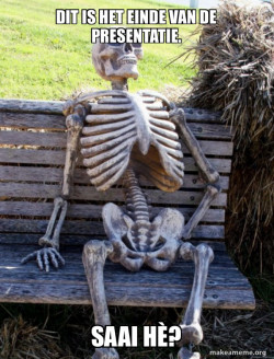 Waiting Skeleton