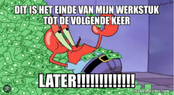 Mr Krabs Money