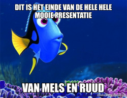 Dory from Nemo  (5 second memory)