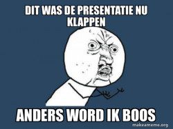 Y U No