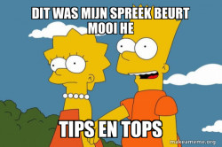 Bart and Lisa Chat