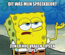 Tough SpongeBob