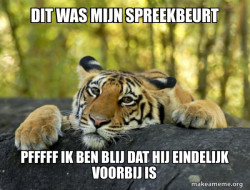 Confession Tiger