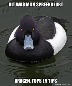 Revenge Duck ( Angry Advice Duck )