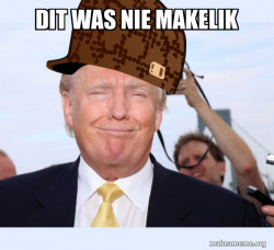 Scumbag Donald Trump