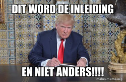 Donald Trump Writing Speech