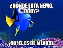 Dory from Nemo  (5 second memory)