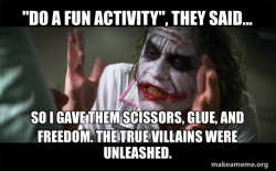Everyone Loses Their Minds (Joker Mind Loss)