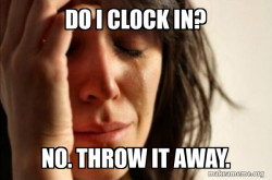 First World Problems