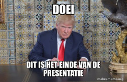 Donald Trump Writing Speech