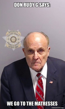 Rudy Giuliani Mugshot