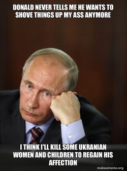 Contemplative Putin