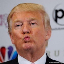 Donald Trump Kissing