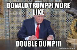 Donald Trump Writing Speech