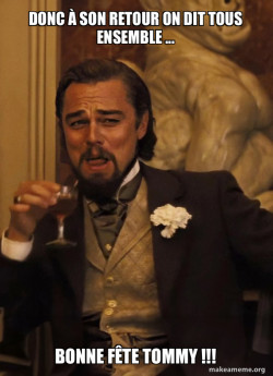 Leonardo DiCaprio Laughing Django