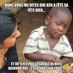 Skeptical Third World Kid