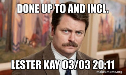 Ron Swanson : I am a Simple Man