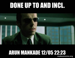 Agent Smith from the Matrix
