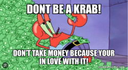 Mr Krabs Money