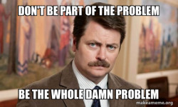 Ron Swanson : I am a Simple Man