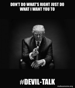 Trump Sitting In Chair - I Am In Their Way