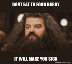 Hagrid - I should not have said that
