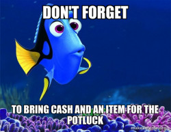 Dory from Nemo (5 second memory) Meme Generator Template