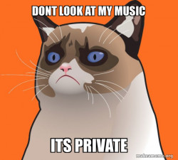 Cartoon Grumpy Cat