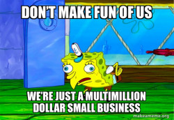 Mocking SpongeBob