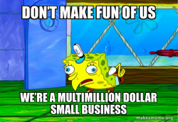 Mocking SpongeBob