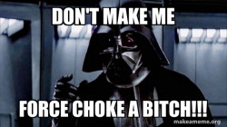 Darth Vader - Choke