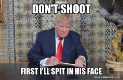 Donald Trump Writing Speech