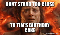 Frodo it's over it's done