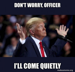 Trump arrested