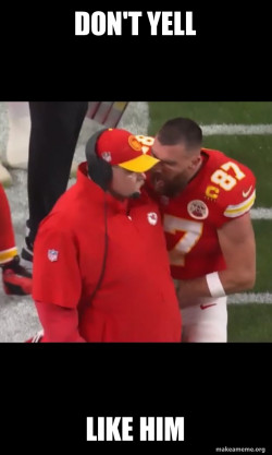 Travis Kelce and Coach